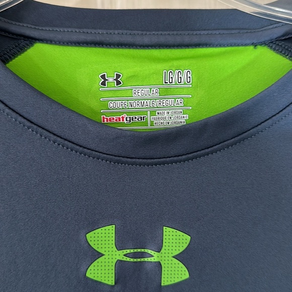 Under Armour Mens Tech Tee Short Sleeve Printed Size L - Picture 4 of 4